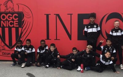 Les protégés de Yves en déplacement au centre de formation de l’OGC Nice…