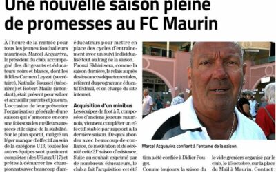Marcel Acquaviva présente la nouvelle la saison au Midi Libre
