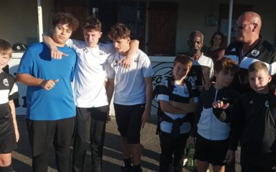 Nos jeunes U15 s’impliquent davantage auprès des plus jeunes