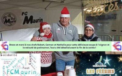Le FC Maurin aux Fééries maurinoises
