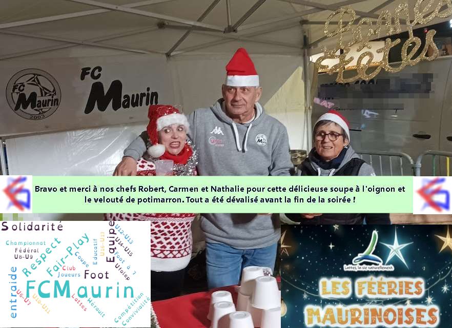 Le FC Maurin aux Fééries maurinoises