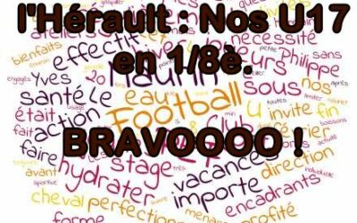 Magnifique qualification des U17 pour les 1/8è