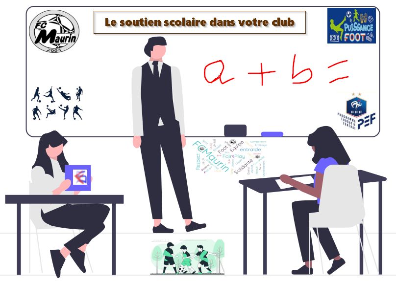 Soutien scolaire gratuit pour les joueurs du FCMaurin