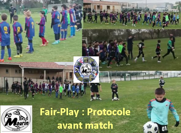 Les U11 de Rémi et Anthony sont « fairplays » et le prouvent !