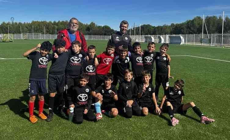 Plateau des U9 à Mireval