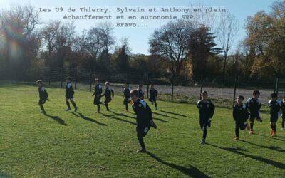 Ils s’échauffent seuls, comme des grands !