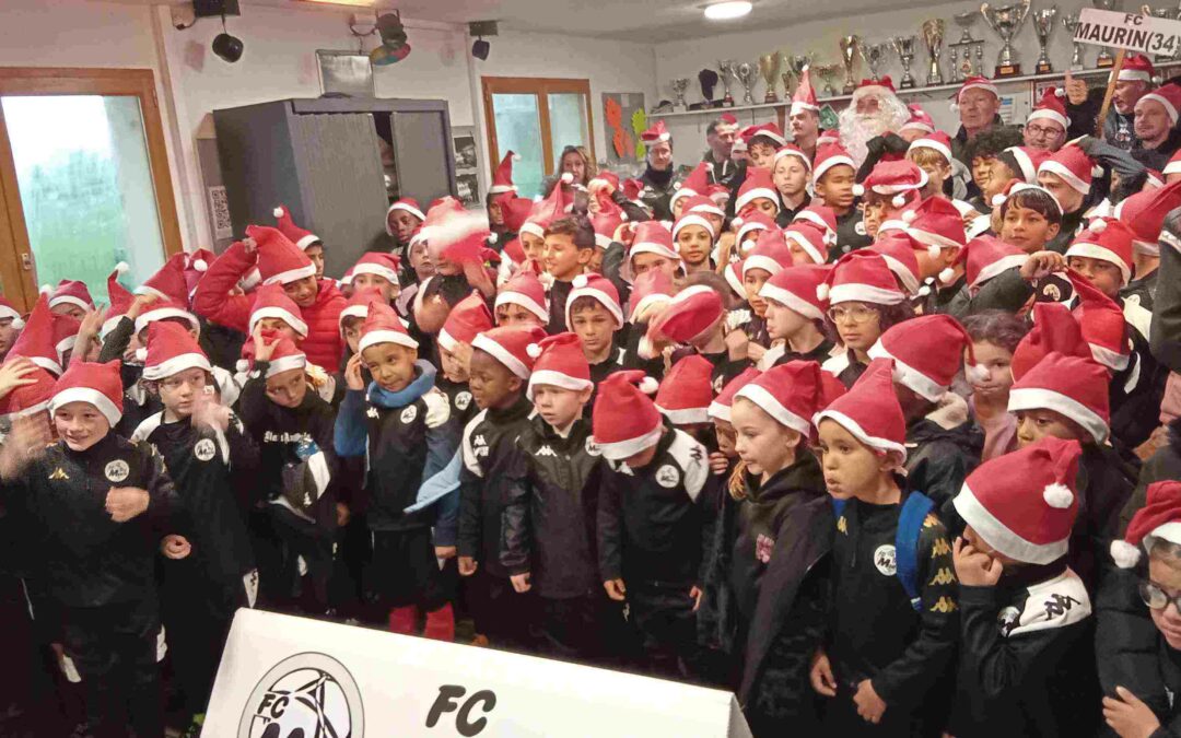 Le père Noël débarque au FC Maurin