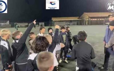 Les U10 à l’écoute et respectent les consignes