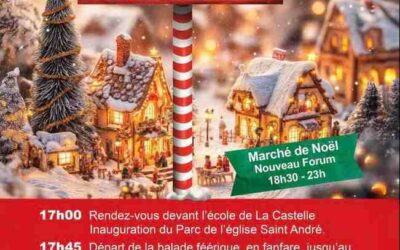 Après le goûter de Noël, place aux fééries maurinoises