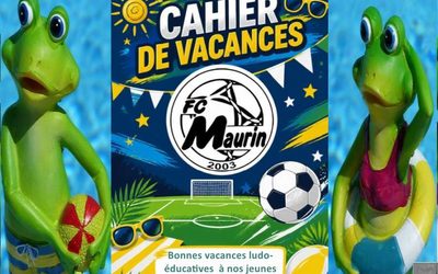 Des cahiers de vacances pour nos jeunes joueurs