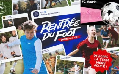 Rentrée Foot au FC MAURIN : Reprise des entrainements